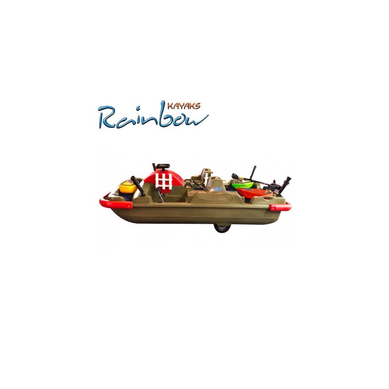 Kayak da pesca Rainbow H2O FISHING