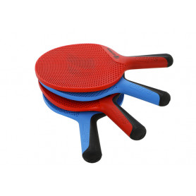 Kit 4 Racchette + 4 palline ping pong Soft Bat Cornilleau da