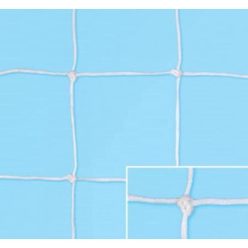 Coppia reti calcio treccia 100% polietilene stabilizzato U.V.