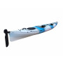 Kayak-canoa Atlantis STORM - cm 518- timone - 2 sedute - 4