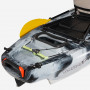 Kayak-canoa Atlantis TORNADO a pedali grigia - cm 300 -