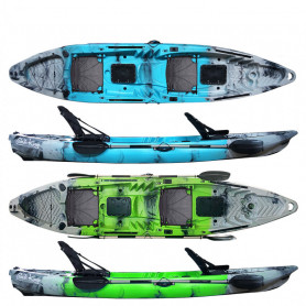 Kayak-canoa Atlantis COSMIC KARP cm 390 - 2 gavoni - 2