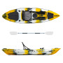 Kayak-canoa Atlantis FURY - cm 306 - seggiolino - 3 gavoni -