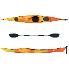 Kayak-canoa Atlantis BAYWATCH - cm 450- timone - 1 seduta - 2