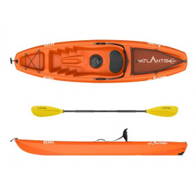 Kayak - canoa Atlantis KEDRA arancio cm 268 - schienalino -
