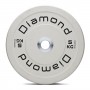 Disco olimpionico bumper competizione Pro foro 50 mm Diamond