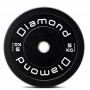 Disco olimpionico bumper Master foro Ø 50 mm Diamond