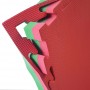 Tatami 100 x 100 x 2 cm Colore Verde/Rosso Diamond