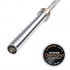 Bilanciere Olimpico Master 220 cm - Carico max 700 Kg - 50 mm