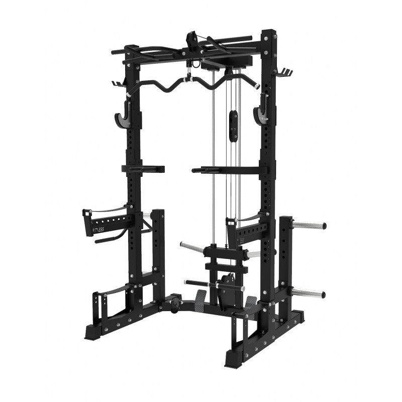 All in one Station JKV74 power rack con lat pulley