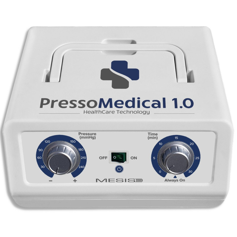 Pressoterapia PressoMedical 1.0 Pro Mesis con 2 gambali + Kit