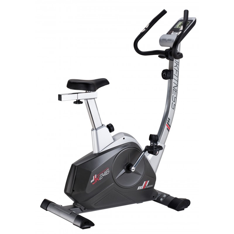 Cyclette magnetica Professional 246 JK Fitness - volano 10 kg - peso max utente 120 kg