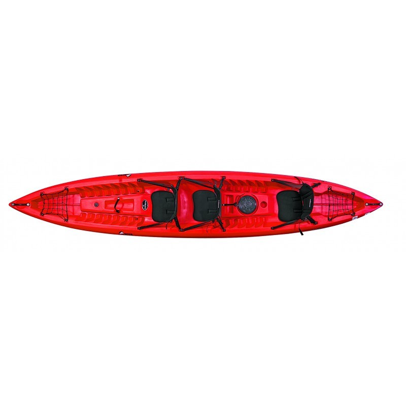Kayak 2-3 posti Rainbow ORCA EXPEDITION + 3 pagaie