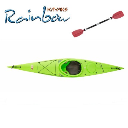 Kayak da mare Rainbow OASIS YOUNG 3.50 BASE + pagaia
