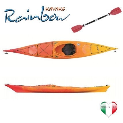 Kayak mare Rainbow OASIS 4.25 BASE + pagaia