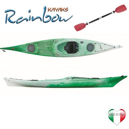 Kayak mare Rainbow OASIS 4.25 EXPEDITION + pagaia