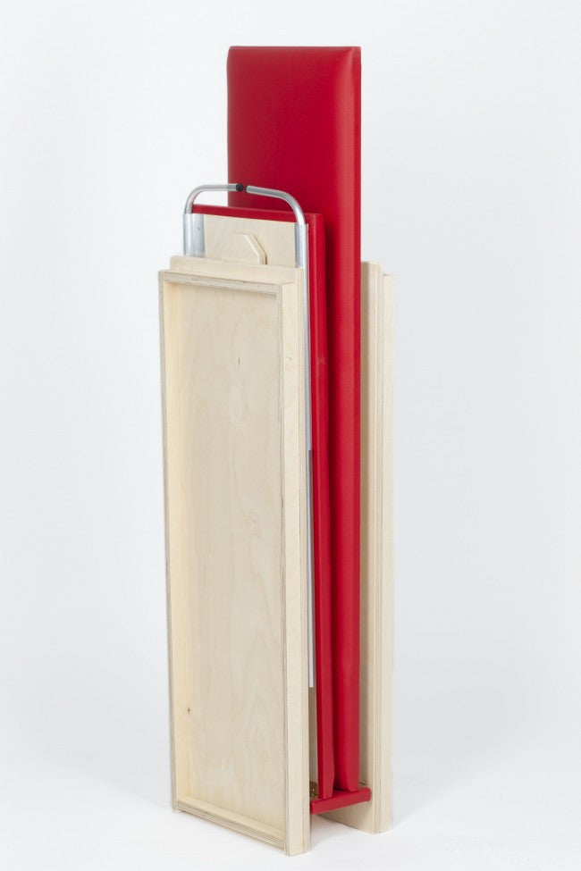 Panca in legno La Posturale standard terra colore blu