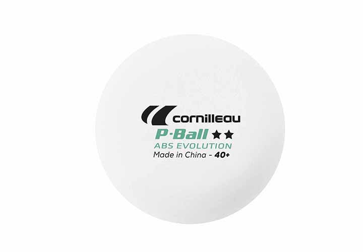Palline ping pong Abs evolution 2* bianche 6 pezzi