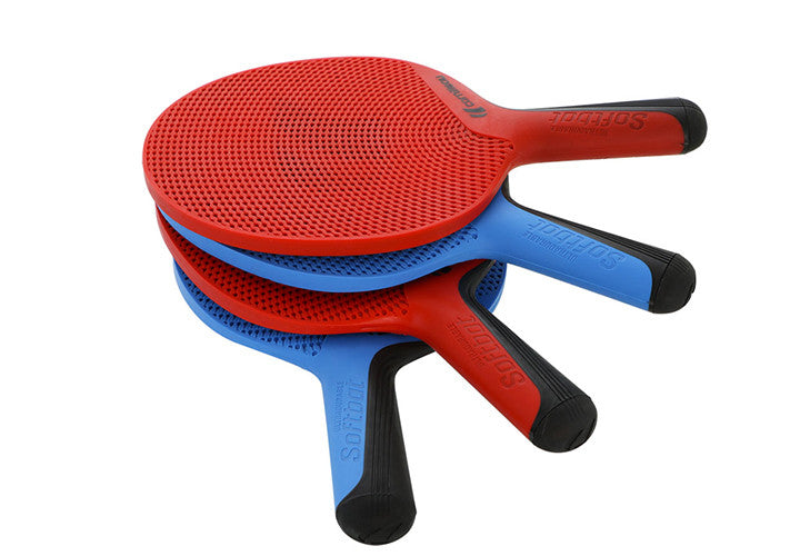 Kit 4 Racchette + 4 palline ping pong Soft Bat Cornilleau da esterno