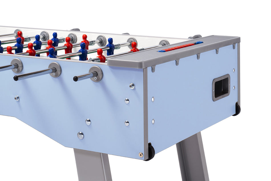 Calciobalilla Fas SMART azzurro - pieghevole - aste passanti