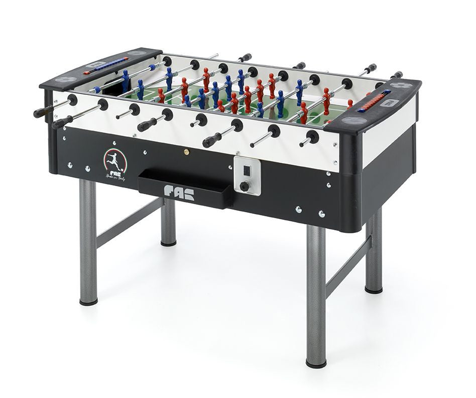 Calciobalilla Fas  MUNDIAL bianco/nero - aste rientranti