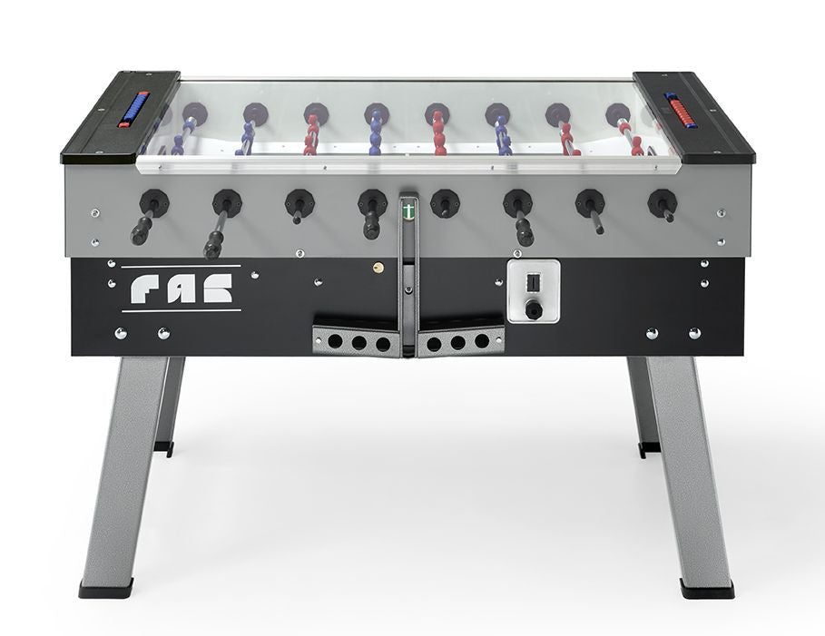 Calciobalilla Fas SAN SIRO grigio/nero - aste rientranti