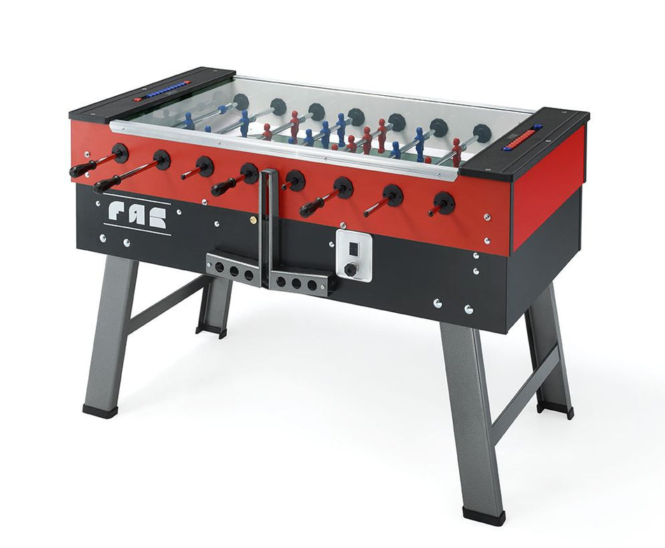 Calciobalilla Fas SAN SIRO rosso/nero - aste rientranti