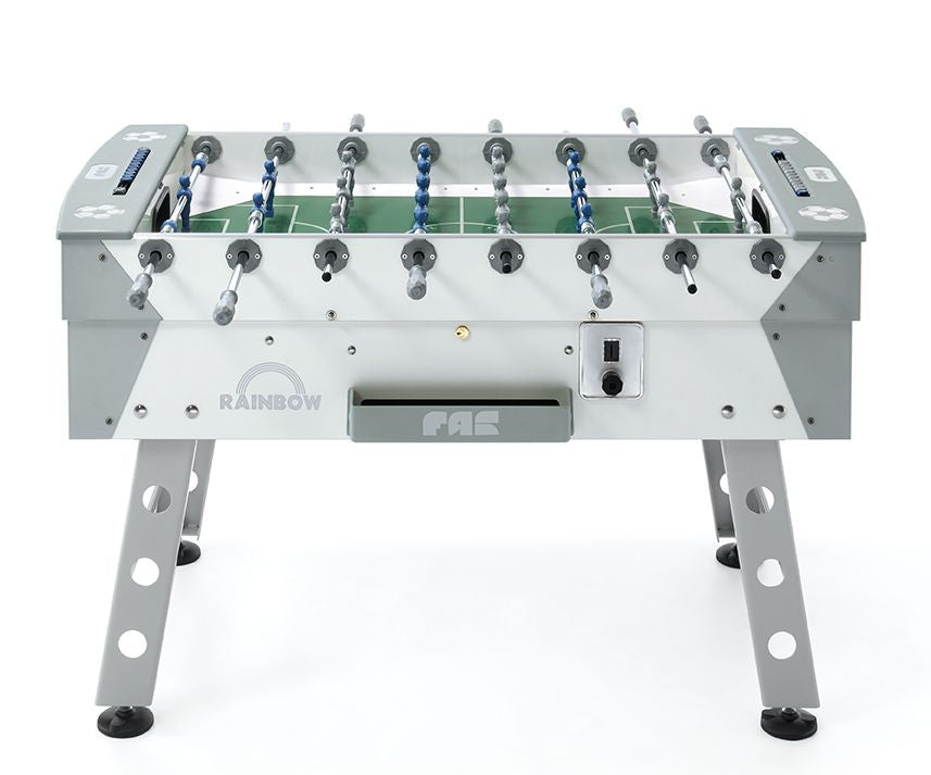 Calciobalilla Fas  RAINBOW bianco - aste passanti