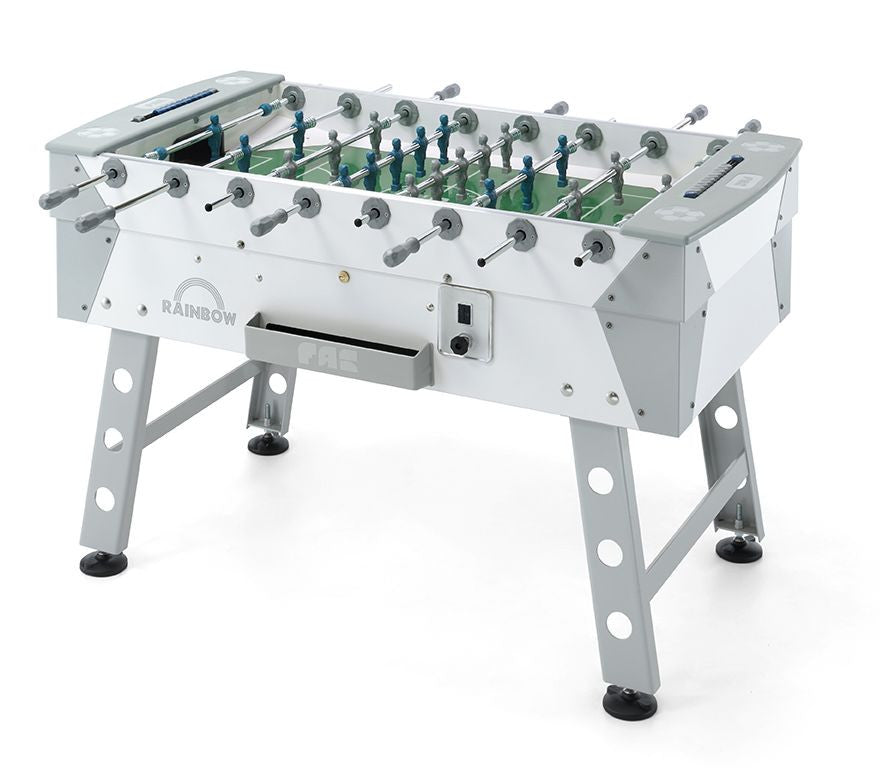 Calciobalilla Fas  RAINBOW bianco - aste rientranti