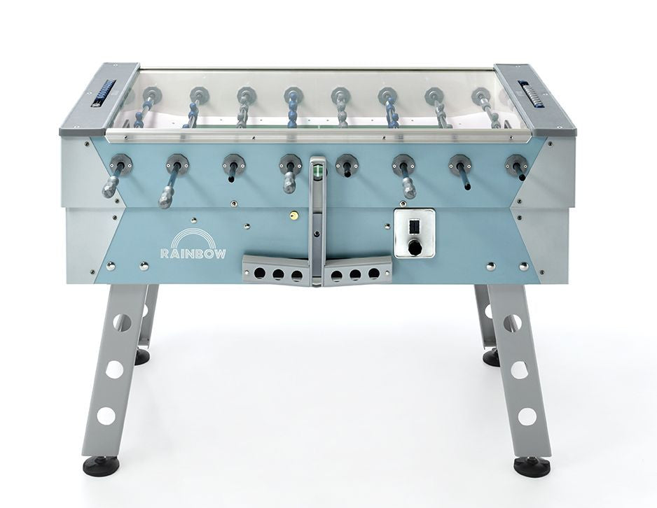 Calciobalilla Fas  RAINBOW CP verde acqua - aste passanti