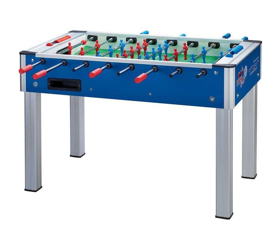 Calciobalilla Roberto Sport COLLEGE PRO Blu - aste rientranti