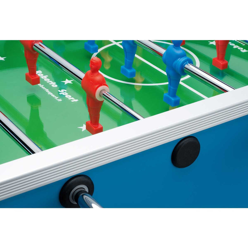 Calciobalilla Roberto Sport COLLEGE PRO Blu - aste rientranti