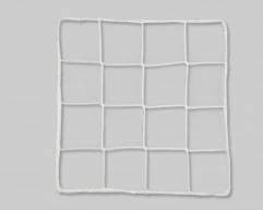 Coppia reti calcio in treccia di polipropilene alta tenacitÃ , stab. U.V., maglia 11x11 cm., diam. 6 mm., tipo inglese Vivisport