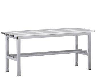 Panca spogliatoio in alluminio solo seduta 1 mt Vivisport