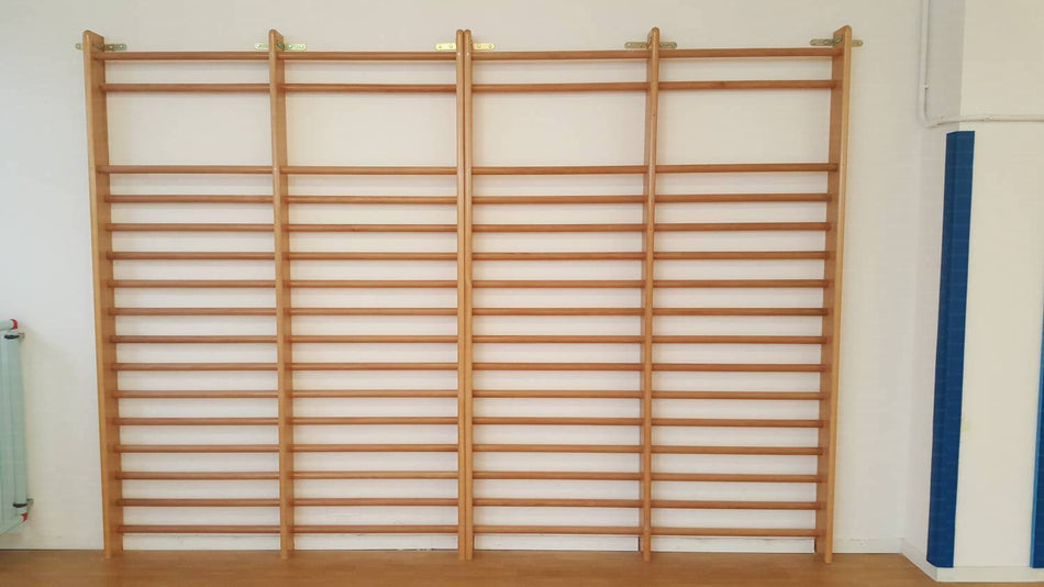 Spalliera svedese a 2 campate norme UNI 180x250 cm Vivisport