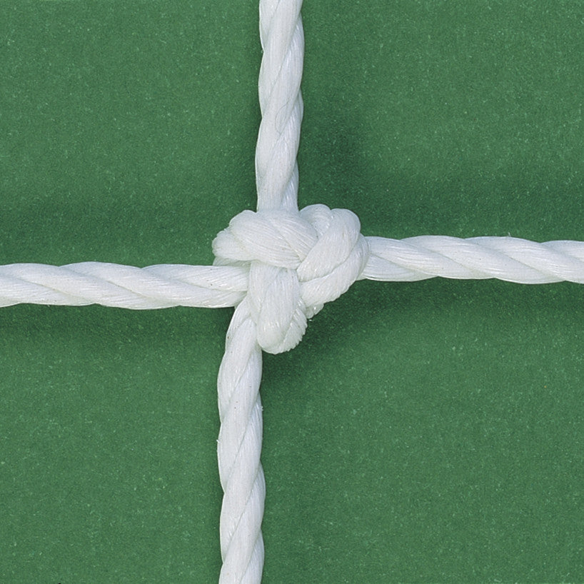 RETI CALCIO RIDOTTO MT 6X2 ANNODATE corda HDPE  3,8 col.bianco EN749 classe A Schiavi sport
