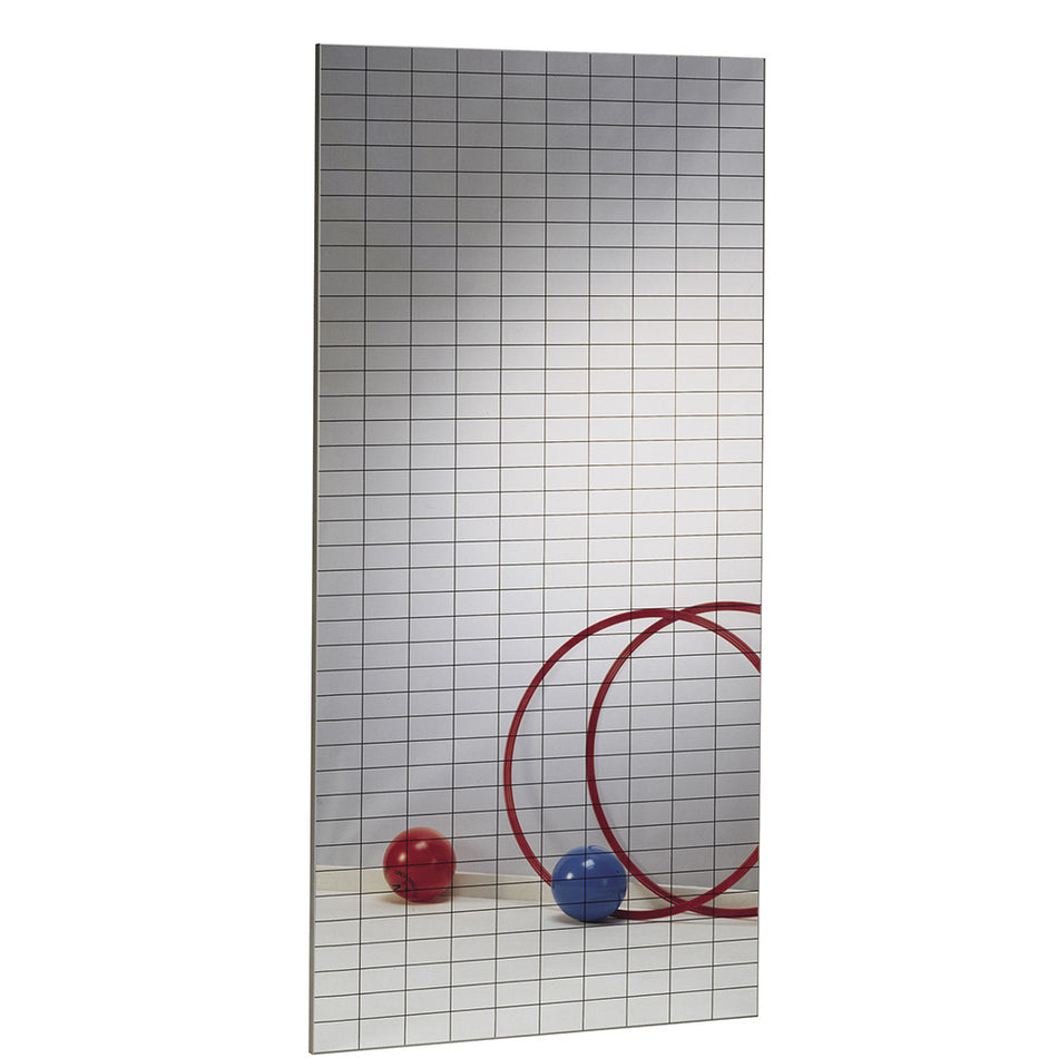 SPECCHIO QUADRETTATO A PARETE antinfortunistico  EN.356 Schiavi sport