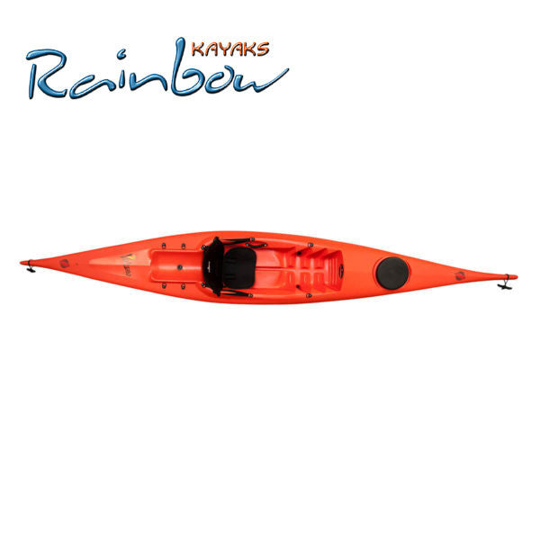 Kayak Rainbow VULCANO 4.25 EXPEDITION COLORE GRANIT con pagaia (pronta consegna)