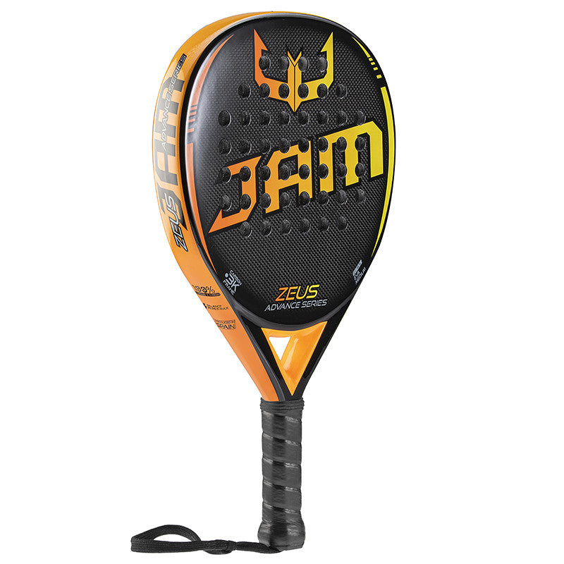 Racchetta Jam Zeus - nero/arancio-giallo lucido