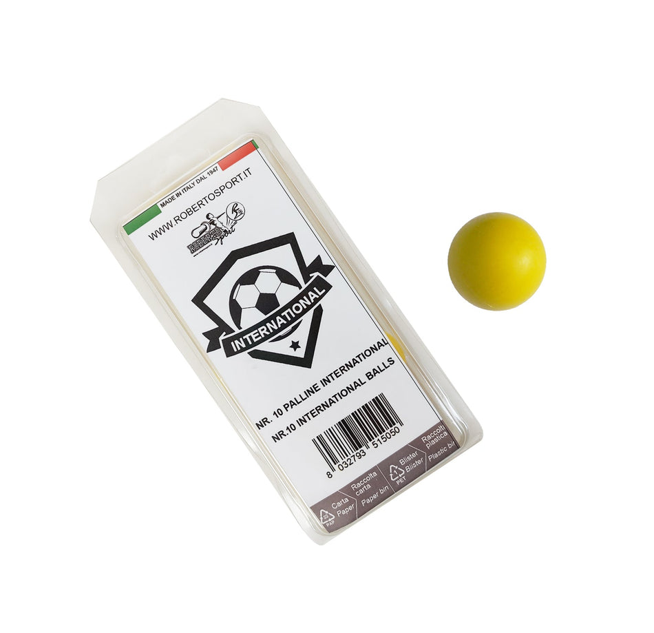 10 palline International Roberto sport