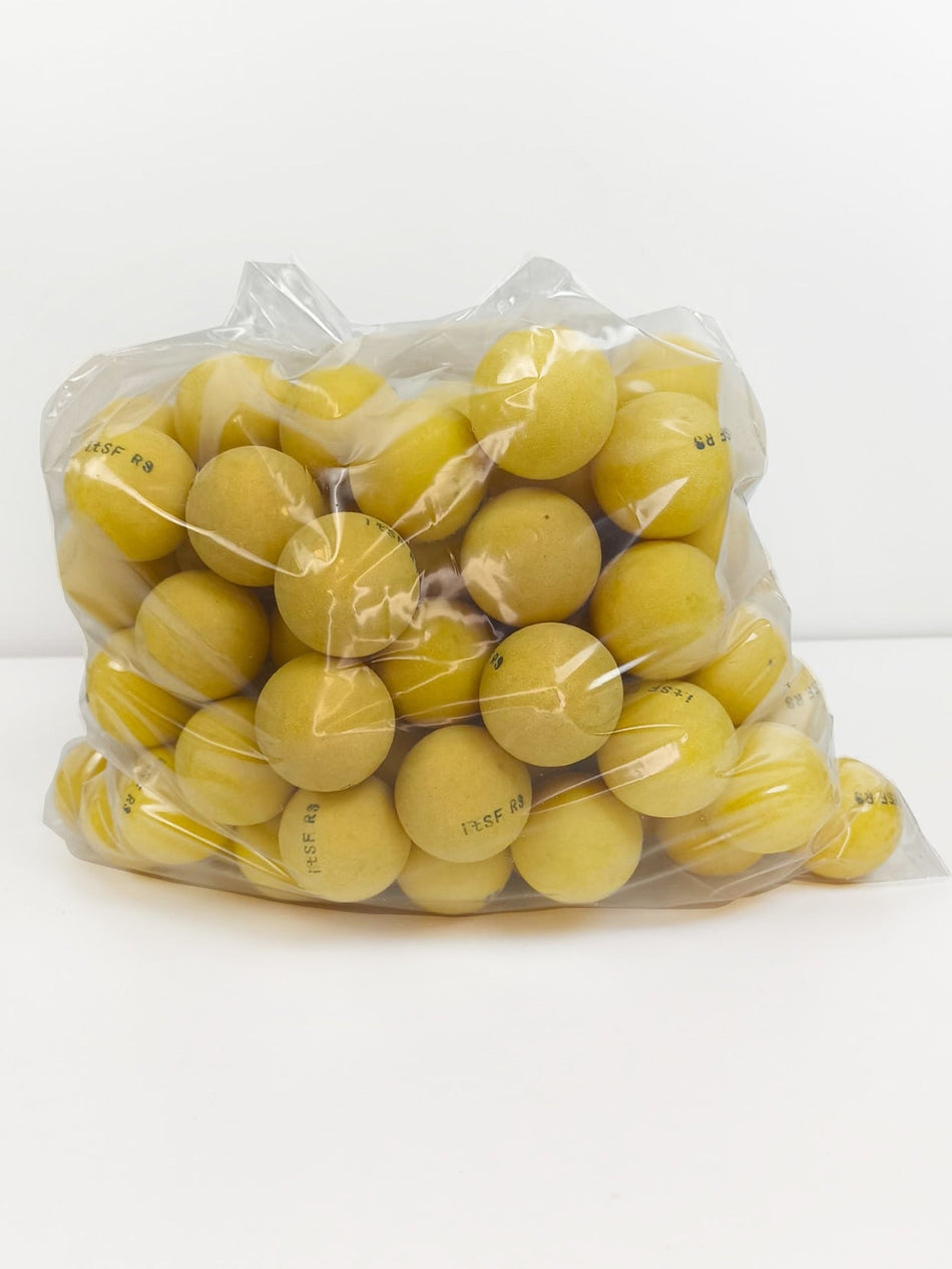 100 palline gialle standard Roberto sport