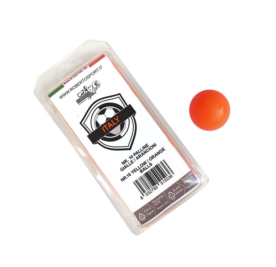 10 palline Arancioni Roberto sport