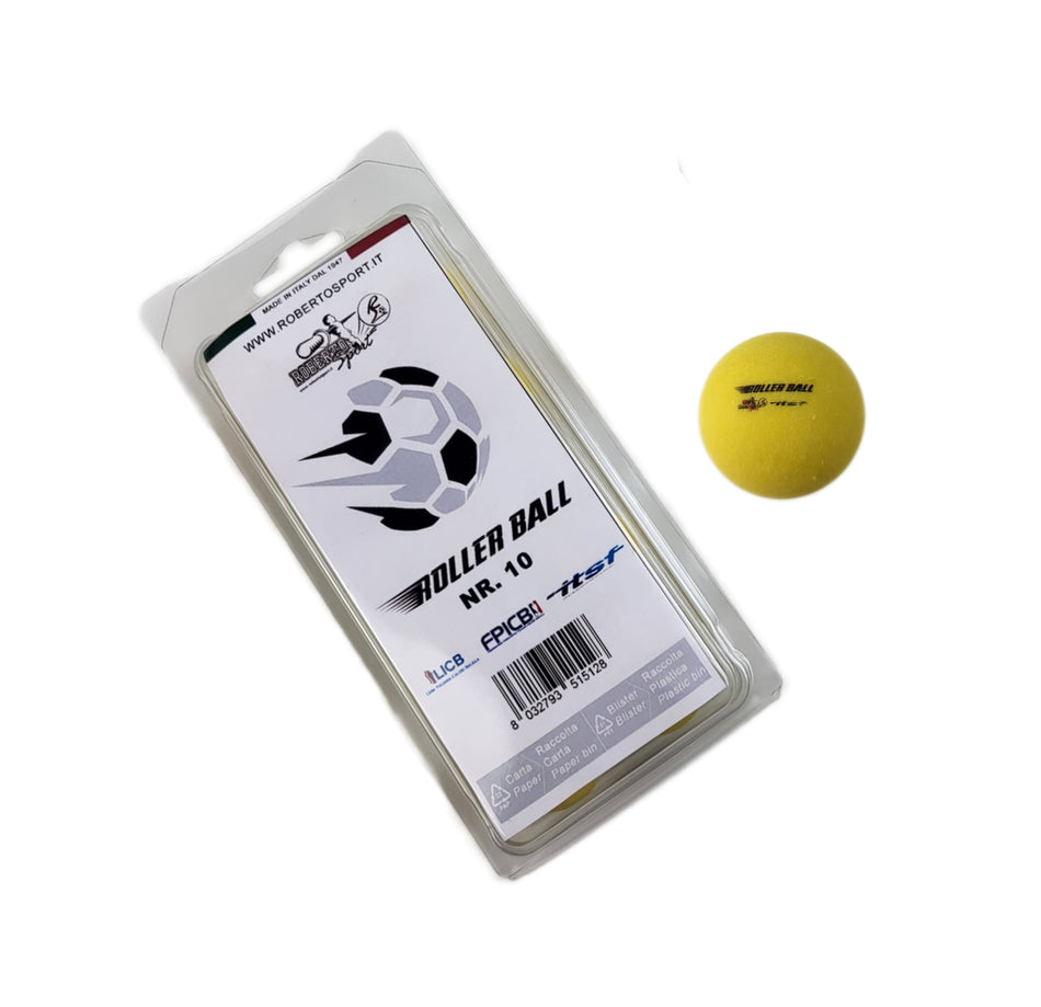 10 palline rollerball Roberto sport