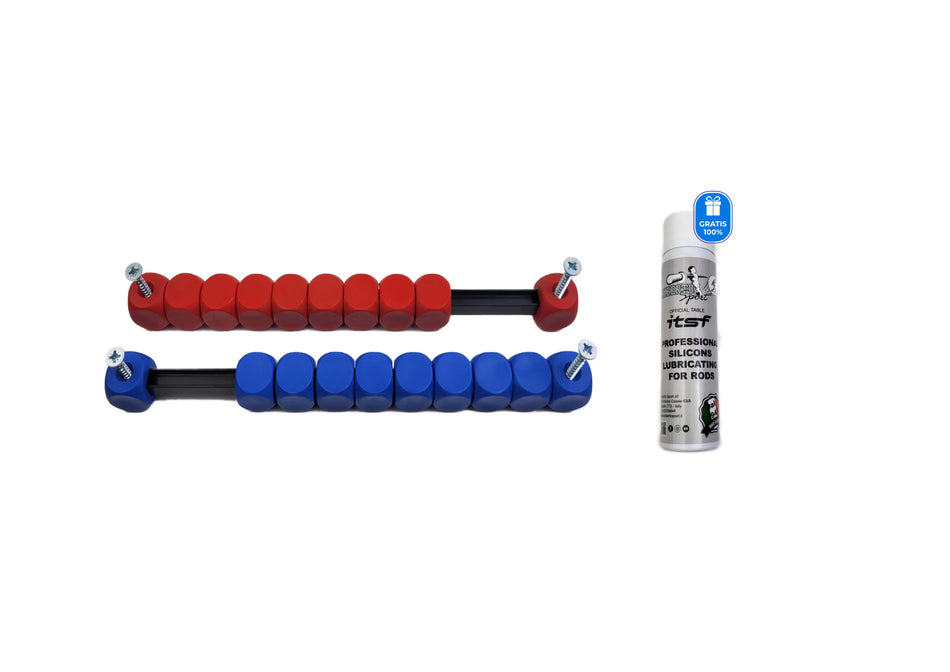Kit segnapunti a cubetti + boccetta lubrificante Roberto sport