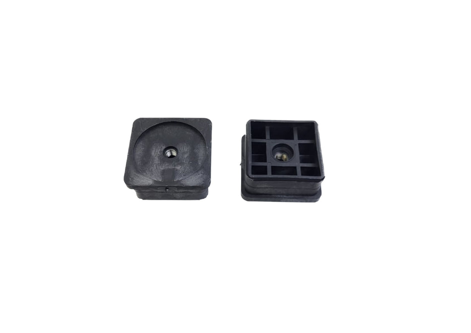Kit di 2 puntali per gamba per piedini regolabili 80x80