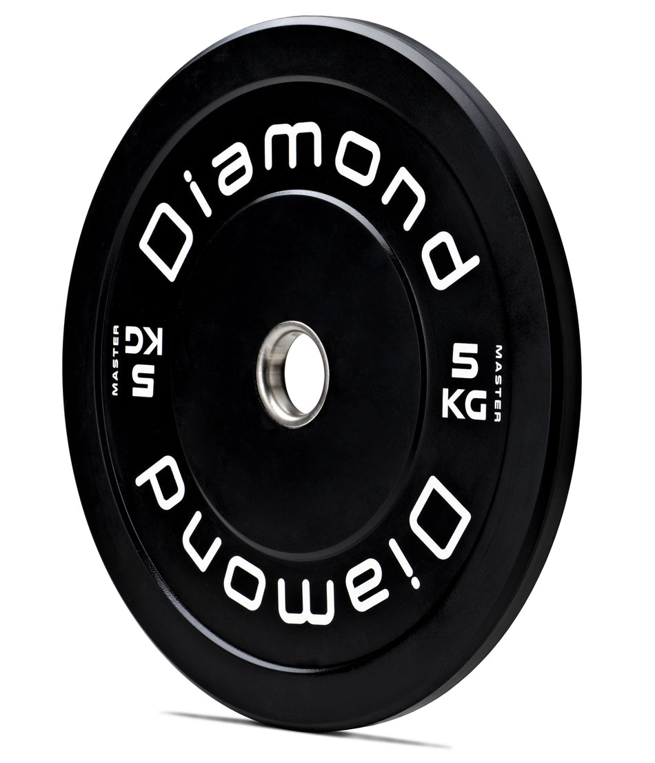 Disco olimpionico bumper Master foro Ø 50 mm Diamond