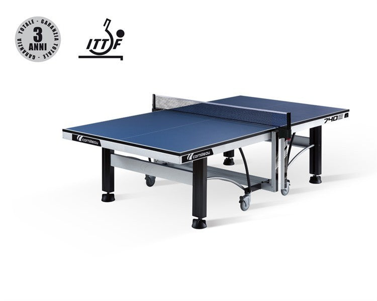 Tavolo Ping Pong Cornilleau COMPETITION 740 ITTF - piano blu - indoor
