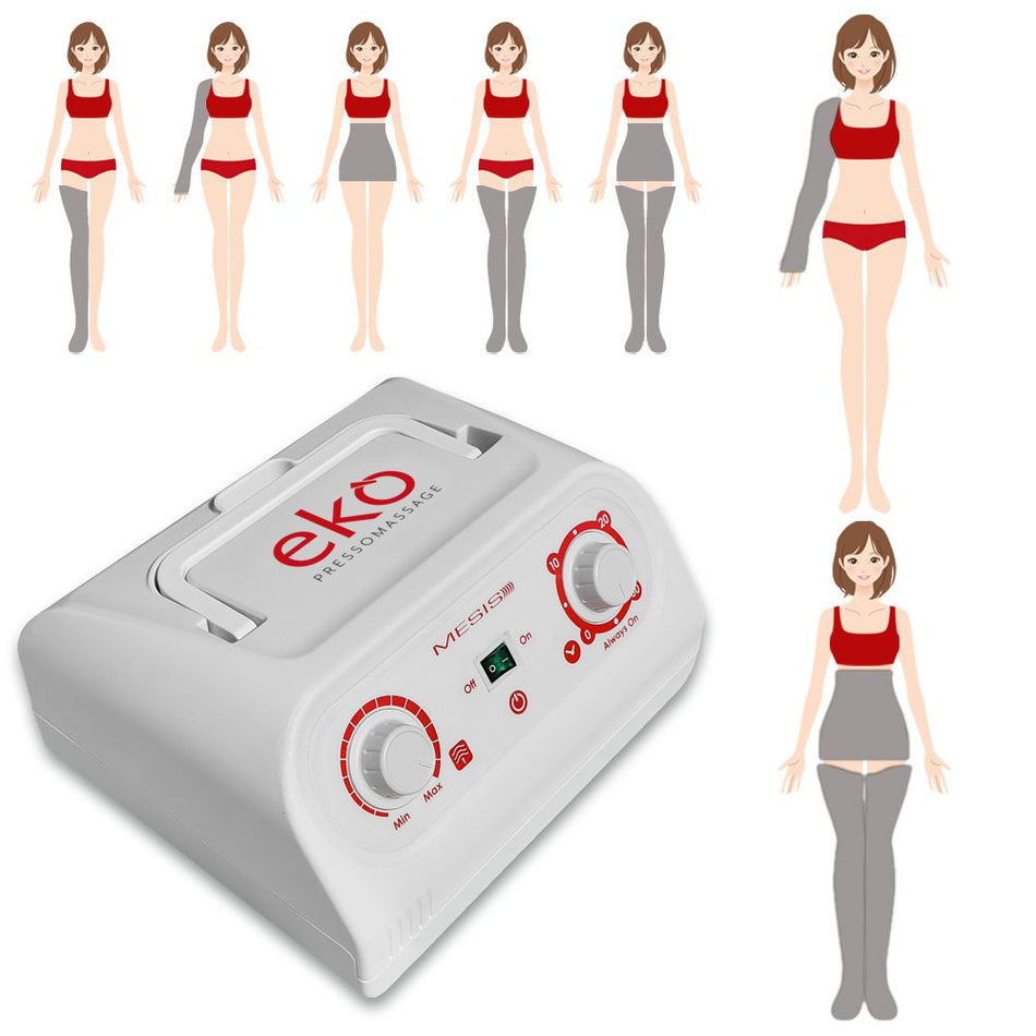 Pressoterapia Presso Massaggio MESIS EKO' PRO - 2 Gambali + Kit Slim Body + Bracciale