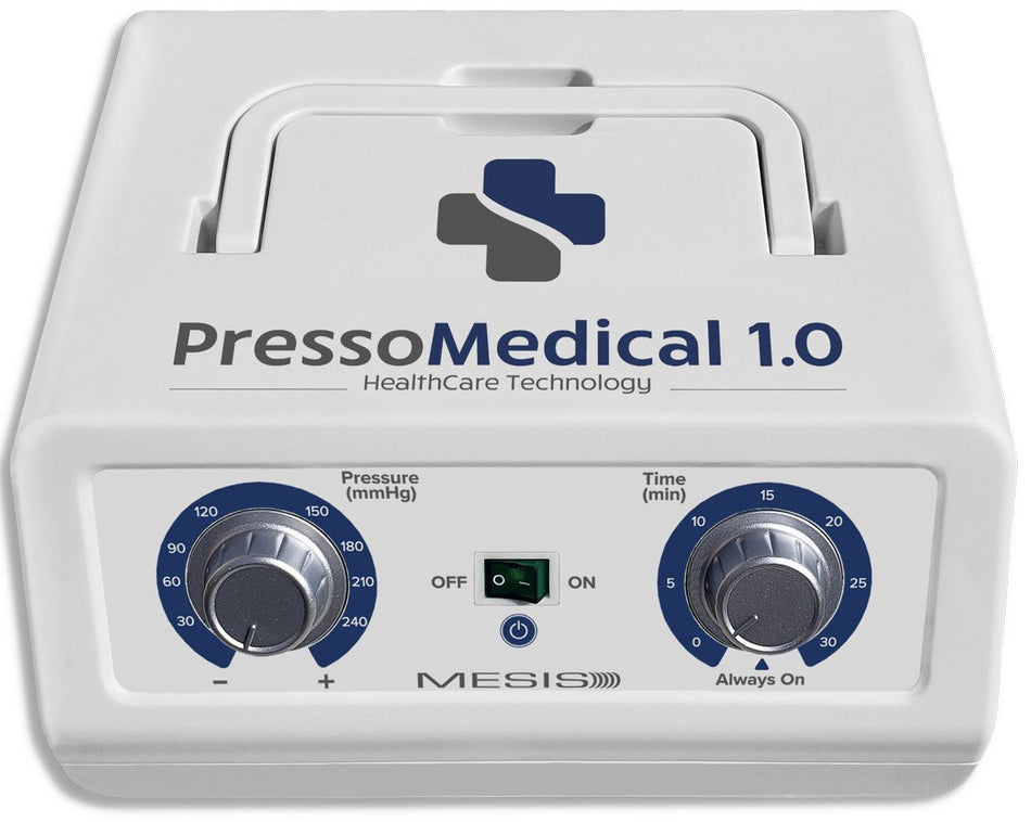 Pressoterapia PressoMedical 1.0 Mesis PRO -  2 gambali + Kit slim body + bracciale