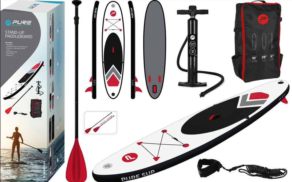 Sup Pure4fun cm 305 - completo di zaino - pagaia - pompa e leash